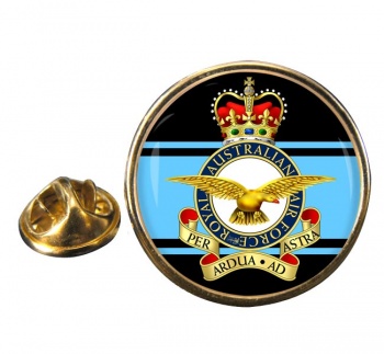 Royal Australian Air Force (RAAF) Round Pin Badge