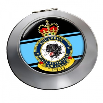 76 Squadron RAAF Chrome Mirror