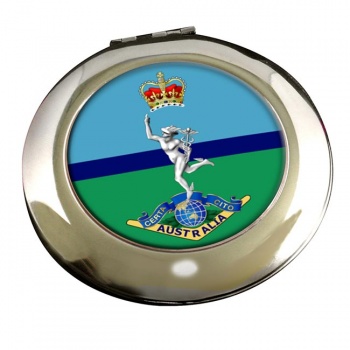 Royal Australian Corps of Signals Chrome Mirror