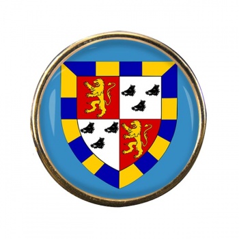 Radnorshire Round Pin Badge