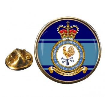 Mobile Meteorological Unit (Royal Air Force) Round Pin Badge