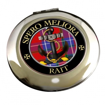 Rait Scottish Clan Chrome Mirror