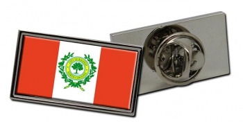 Raleigh NC Flag Pin Badge