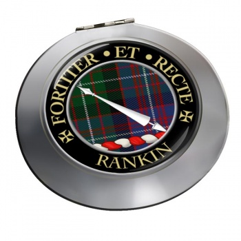 Rankin Scottish Clan Chrome Mirror