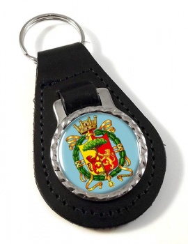 Ravenna (Italy) Leather Key Fob