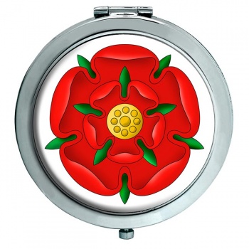 Red Rose of Lancaster Chrome Mirror