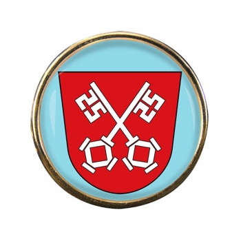 Regensburg (Germany) Round Pin Badge