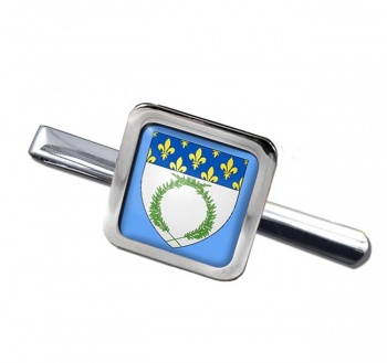 Reims (France) Square Tie Clip