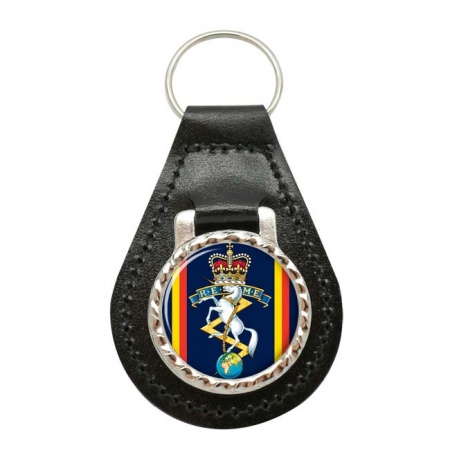REME Corps of Royal Electrical and Mechanical Engineers, British Army ER Leather Key Fob