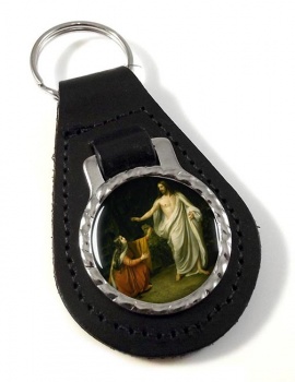 The Resurrection Leather Key Fob