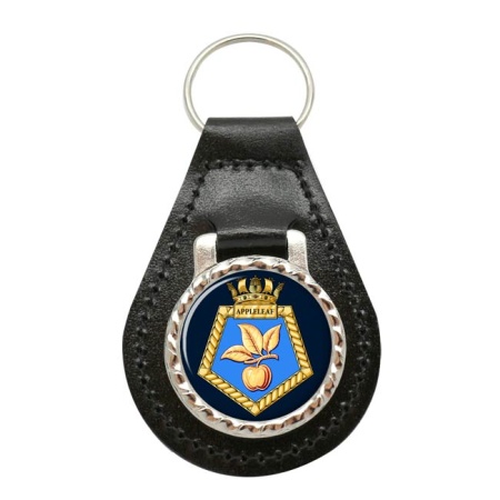 RFA Appleleaf, Royal Navy Leather Key Fob