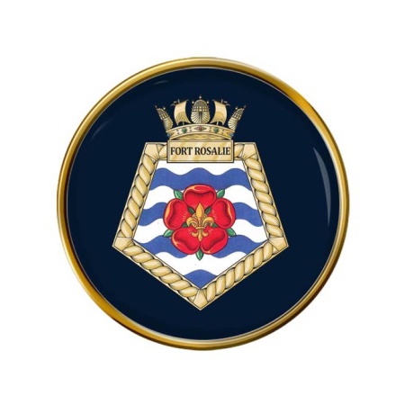 RFA Fort Rosalie, Royal Navy Pin Badge
