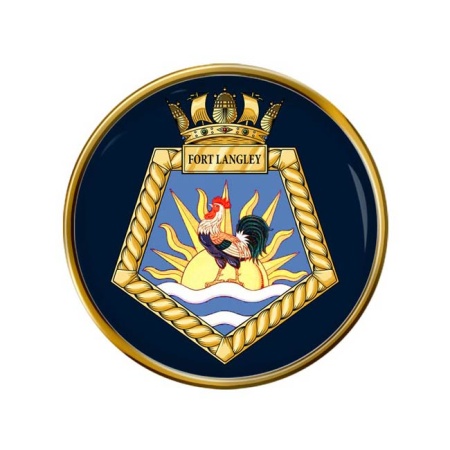 RFA Fort Langley, Royal Navy Pin Badge