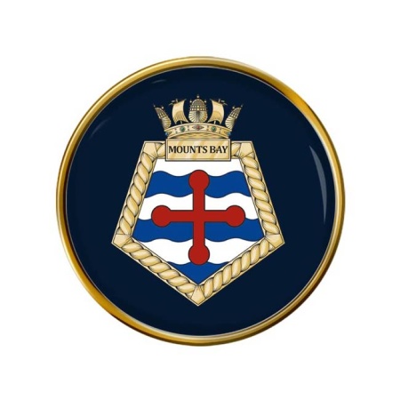 RFA Mounts Bay, Royal Navy Pin Badge