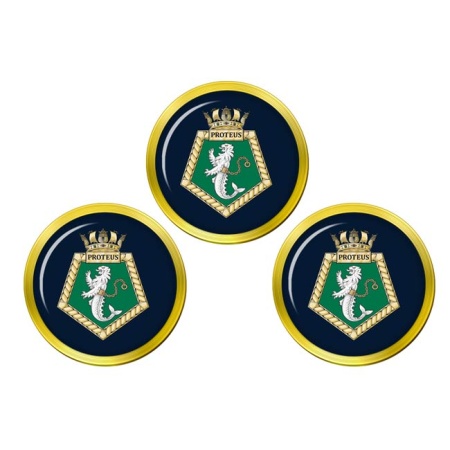 RFA Proteus, Royal Navy Golf Ball Markers