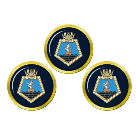 RFA Stirling Castle, Royal Navy Golf Ball Markers