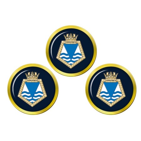 RFA Tideforce, Royal Navy Golf Ball Markers