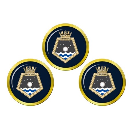 RFA Tidespring, Royal Navy Golf Ball Markers