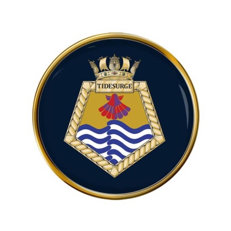 RFA Tidesurge, Royal Navy Pin Badge