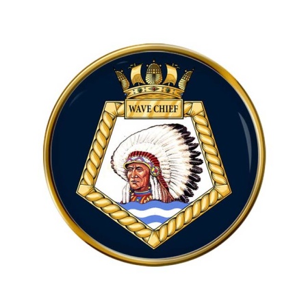 RFA Wave Chief, Royal Navy Pin Badge