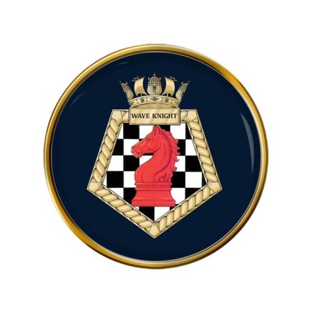 RFA Wave Knight, Royal Navy Pin Badge