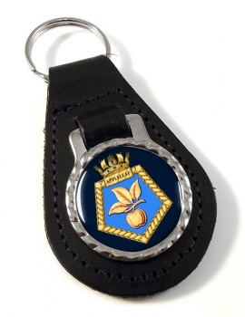 RFA Appleleaf (Royal Navy) Leather Key Fob