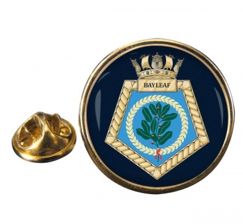 RFA Bayleaf (Royal Navy) Round Pin Badge