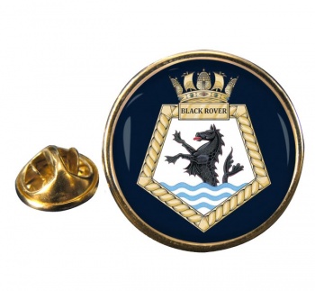 RFA Black Rover (Royal Navy) Round Pin Badge