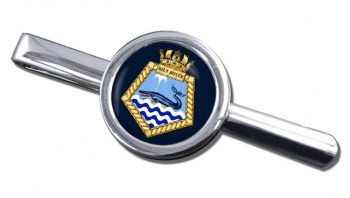 RFA Blue Rover (Royal Navy) Round Tie Clip