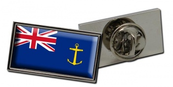 Royal Fleet Auxiliary Flag Rectangle Pin Badge