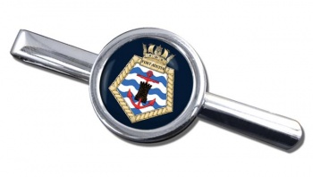 RFA Fort Austin (Royal Navy) Round Tie Clip