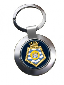 RFA Fort Duquiesne (Royal Navy) Chrome Key Ring