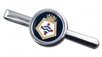 RFA Fort George (Royal Navy) Round Tie Clip