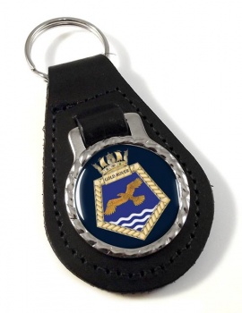 RFA Gold Rover (Royal Navy) Leather Key Fob