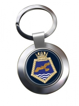 RFA Gold Rover (Royal Navy) Chrome Key Ring
