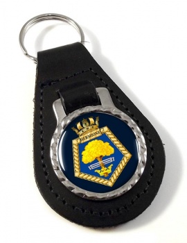 RFA Hermione (Royal Navy) Leather Key Fob