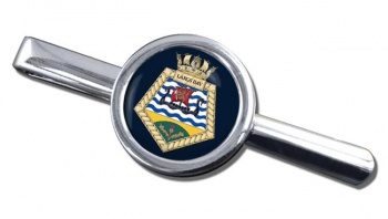RFA Largs Bay (Royal Navy) Round Tie Clip