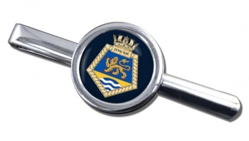 RFA Lyme Bay (Royal Navy) Round Tie Clip