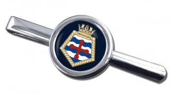 RFA Mounts Bay (Royal Navy) Round Tie Clip