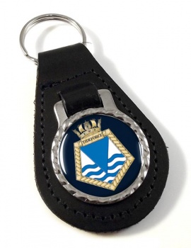 RFA Tideforce (Royal Navy) Leather Key Fob