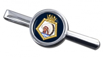 RFA Wave Chief (Royal Navy) Round Tie Clip