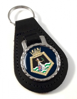 RFA Wave Ruler (Royal Navy) Leather Key Fob