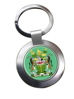 Rhodesia Metal Key Ring