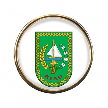 Riau (Indonesia) Round Pin Badge