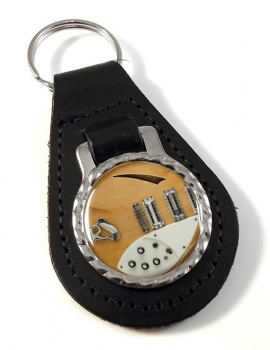 Rickenbacker Guitar Leather Key Fob