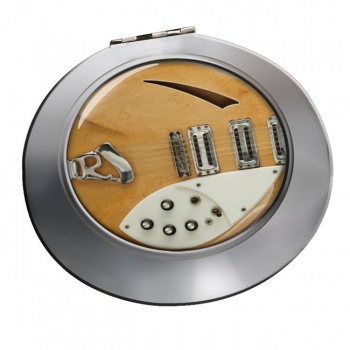 Rickenbacker Guitar Chrome Mirror