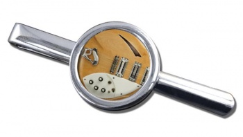 Rickenbacker Guitar Round Tie Clip