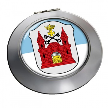 Riga (Latvia) Round Mirror