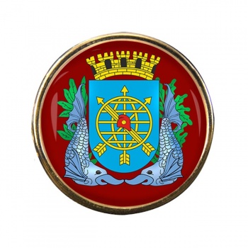 Rio de Janeiro Cidade (Brazil) Round Pin Badge