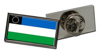 Argentine Rio Negro Flag Pin Badge